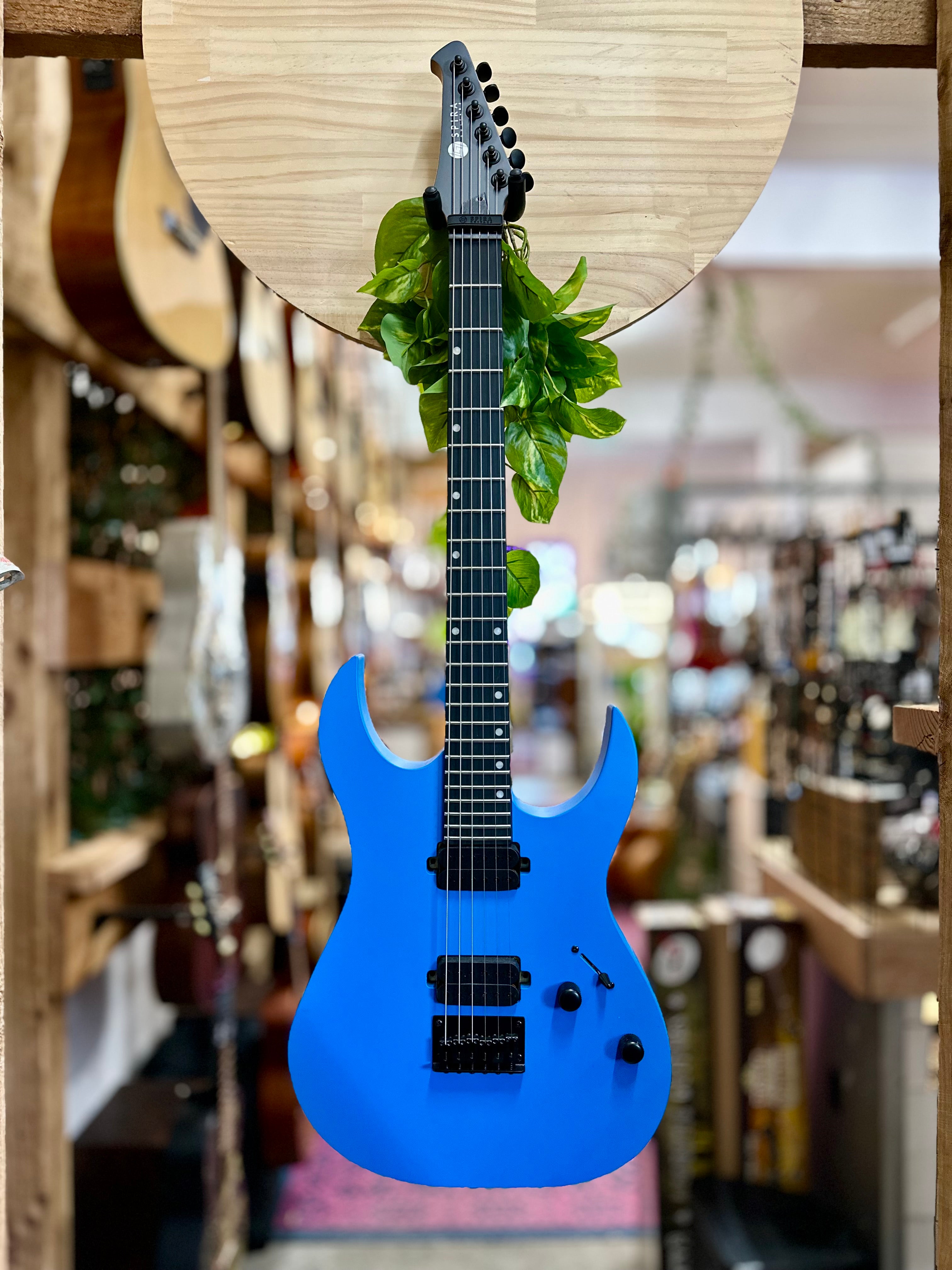 Spira Guitars | S-400 MBL | Satin Blue Spira Guitars | S-400 MBL | Satin Blue